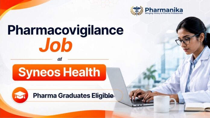 Pharmacovigilance Job at Syneos Health Careers for Safety & PV Submission Specialist