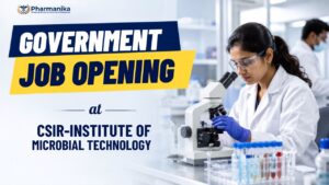 CSIR Recruitment 2026 Project Associate-I Pharma Govt Job Vacancy at CSIR Institute of Microbial Technology CSIR Recruitment 2026 Project Associate-I Pharma Govt Job Vacancy at CSIR Institute of Microbial Technology