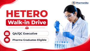 QAQC Jobs Hetero Walk-in Drive 2026 for B.Pharm, M.Pharm & M.Sc candidates QAQC Jobs Hetero Walk-in Drive 2026 for B.Pharm, M.Pharm & M.Sc candidates