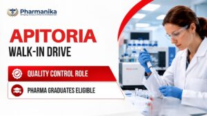 Quality Control Job Walk-in Drive at Apitoria Pharma Quality Control Job Walk-in Drive at Apitoria Pharma