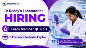 Quality Control Job at Dr. Reddy's Careers hiring Team Member – Quality Control Quality Control Job at Dr. Reddy's Careers hiring Team Member – Quality Control