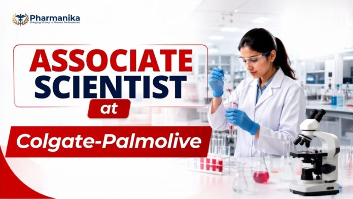 Scientist Job at Colgate-Palmolive Careers Associate Scientist Recruitment