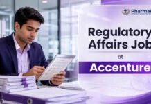 Regulatory Affairs Job at Accenture | Pharmacy Graduates Eligible Accenture Regulatory Affairs Jobs in Chennai