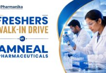 Freshers Job at Amneal Pharmaceuticals | Pharmacy Graduates Eligible Amneal Pharmaceuticals Walk-in Drive for Pharma Manufacturing and Apprentice Jobs