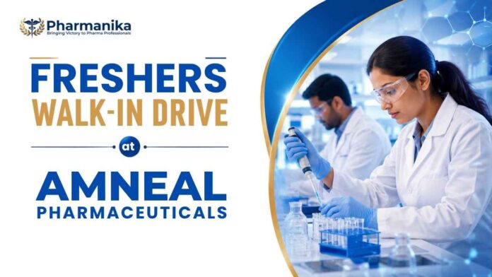 Amneal Pharmaceuticals Walk-in Drive for Pharma Manufacturing and Apprentice Jobs Amneal Pharmaceuticals Walk-in Drive for Pharma Manufacturing and Apprentice Jobs