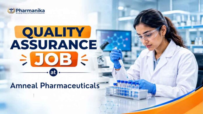 Amneal Pharmaceuticals careers Trainee Executive QMS job Amneal Pharmaceuticals careers Trainee Executive QMS job
