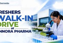 Freshers Job at Annor a Pharma | Walk-in Interview for Multiple Openings Annora Pharma Walk-in Interview for pharma fresher jobs B.Pharm M.Pharm fresher can apply