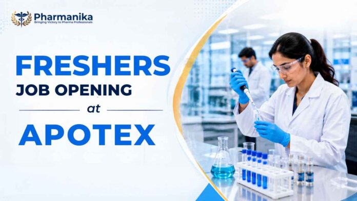 Apotex careers trainee site support jobs for pharmacy freshers