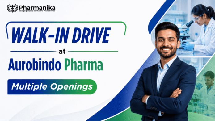 Aurobindo Pharma jobs