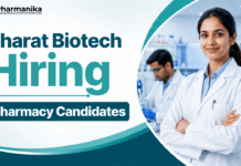 Bharat Biotech Hiring Pharmacy Graduates | Packaging & Development Role Bharat Biotech careers