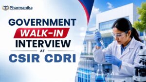 CSIR CDRI campus advertisement announcing a Pharma Govt Job with Walk-In Interview opportunities for candidates. CSIR CDRI campus advertisement announcing a Pharma Govt Job with Walk-In Interview opportunities for candidates.