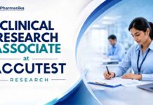 Clinical Research Associate Job at Accutest Research Labs | Pharma Graduates Apply! Clinical Research Associate job at Accutest Research for B Pharm, M Pharm Graduates