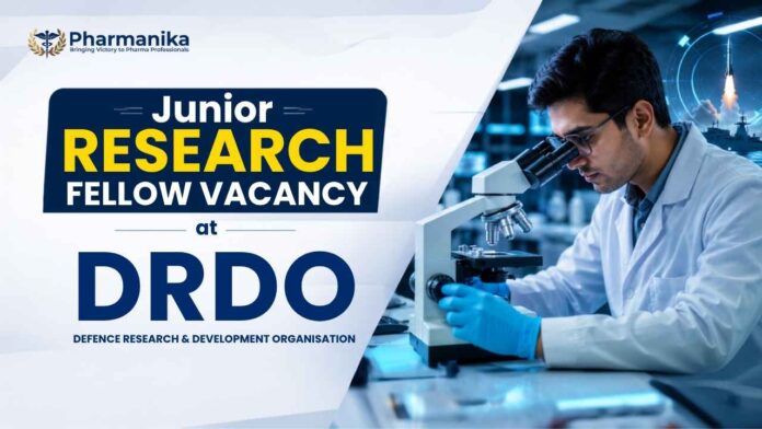 DRDO Recruitment 2026 – Junior Research Fellow Jobs