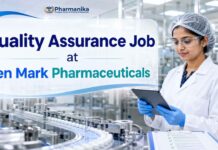 Quality Assurance Job at Den Mark | Pharmacy Graduates Apply! Den Mark Pharmaceutical IPQA QC HPLC Jobs