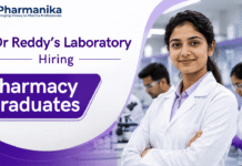 Dr. Reddy Hiring Pharmacy Graduates | Packing Operations Role Dr. Reddy's Laboratories careers