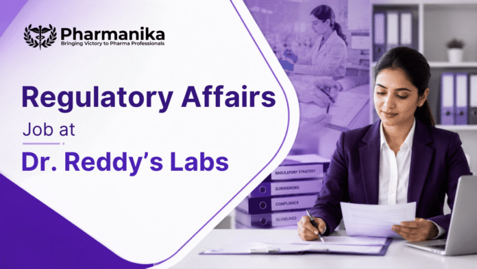 Regulatory Affairs Job