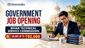 Govt Pharma Job 2026 BTSC Recruitment for B.Pharm & D.Pharm Level-5 Salary Govt Pharma Job 2026 BTSC Recruitment for B.Pharm & D.Pharm Level-5 Salary