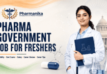 Pharma Government Jobs & Career Guide For Freshers