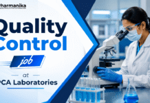 Quality Control Job at IPCA Laboratories | Pharmacy Graduates Eligible Ipca Laboratories careers