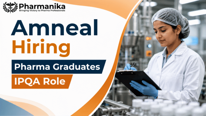 Amneal IPQA job