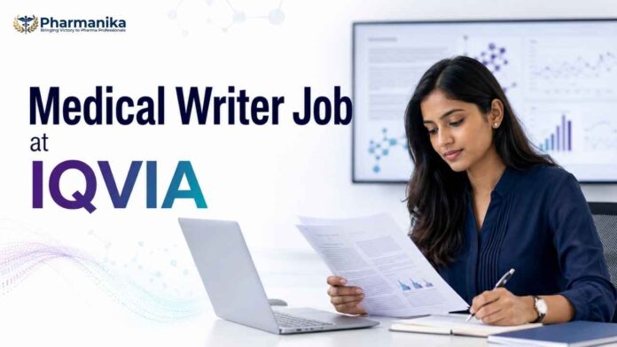 IQVIA medical writer jobs in ThaneBangalore for pharma graduates