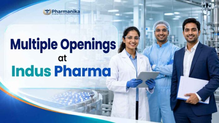 Indus Pharma jobs Lab QA jobs Indus Pharma jobs Lab QA jobs