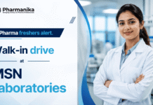 Freshers Job at MSN Laboratories | Walk-In Drive for Pharma Candidates MSN Laboratories walk-in
