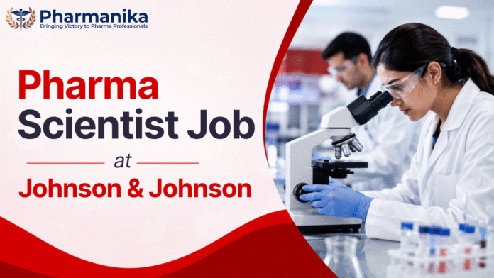 Johnson & Johnson Scientist Job