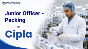 B Pharm Job at Cipla Careers for Junior Officer Packing in Rangpo, Sikkim. B Pharm Job at Cipla Careers for Junior Officer Packing in Rangpo, Sikkim.