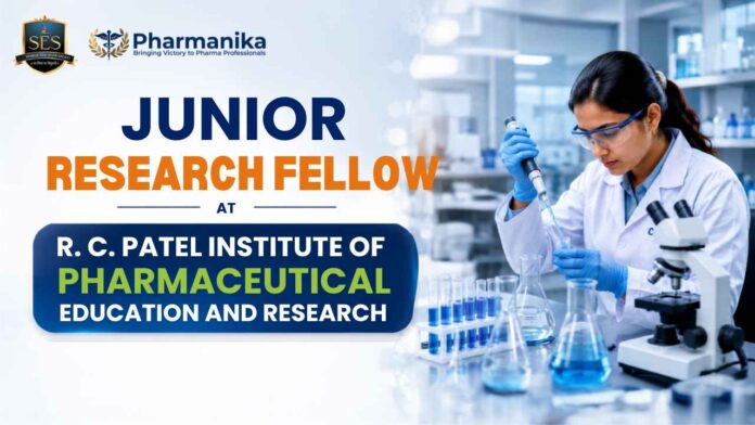 Junior Research Fellow Jobs at RCPIPER for M Pharma Graduates