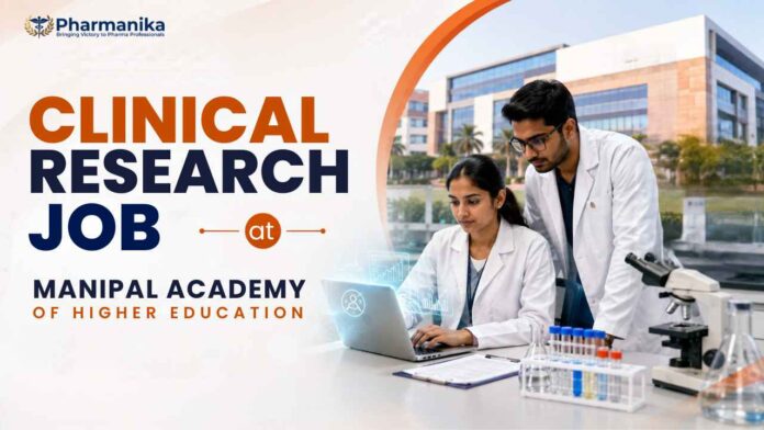 MAHE Clinical Research Job Coordinator Role MAHE Clinical Research Job Coordinator Role