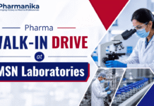MSN Laboratories Hiring Pharmacy Graduates | Walk-In Drive for Multiple Roles MSN Laboratories Walk-In
