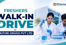 Freshers Job at Maithri Drugs | Walk-in Drive for AR&D Formulation Roles Maithri Drugs AR&D Formulation Job for Pharmacy Graduates