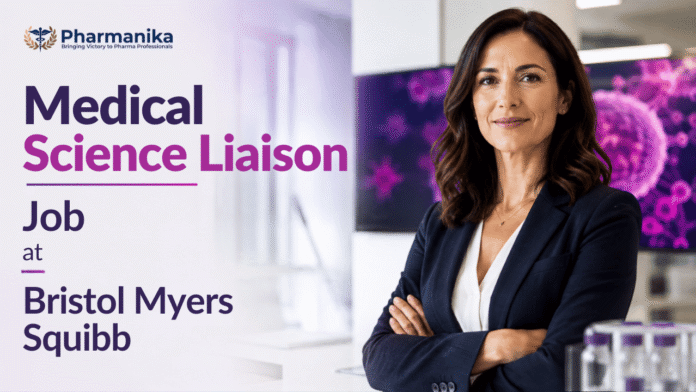 Medical Science Liaison Job at BMS for Pharm D candidates