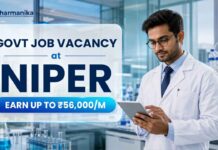 Earn Up to ₹56,000/m at Govt NIPER | Pharmacy Graduates Eligible! NIPER Hyderabad Recruitment for Research Scientist Role, a Pharma Government Job