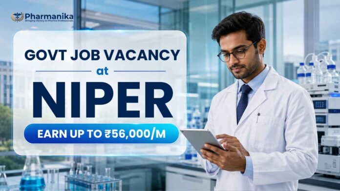 NIPER Hyderabad Recruitment for Research Scientist Role, a Pharma Government Job NIPER Hyderabad Recruitment for Research Scientist Role, a Pharma Government Job