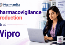 Pharmacovigilance Job at Wipro | Pharmacy Graduates Eligible Pharmacovigilance Job at Wipro Careers for Production Specialist L1 in Pune.