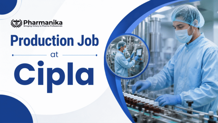 Cipla production job