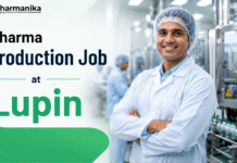Lupin Hiring Pharma Graduates | Officer – Production Role Production Job at Lupin