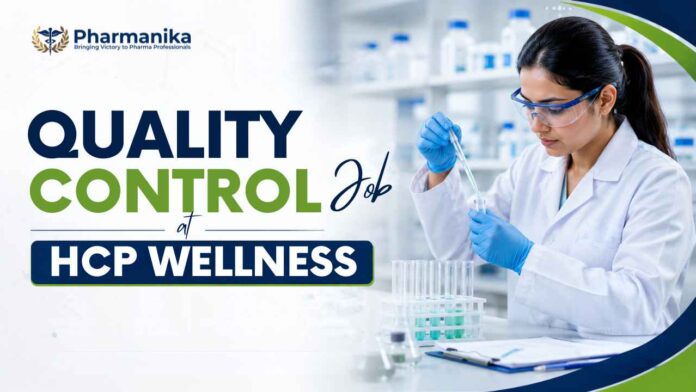 QC Chemist Job at HCL Wellness