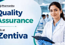 Quality Assurance Job at Zentiva | Pharmacy Graduates Apply Zentiva Careers