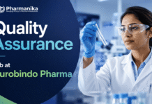 Aurobindo Pharma Hiring Pharma Graduates | Quality Assurance Officer Role Quality Assurance Job at Aurobindo Careers for EU Quality Assurance Officer in Malta.
