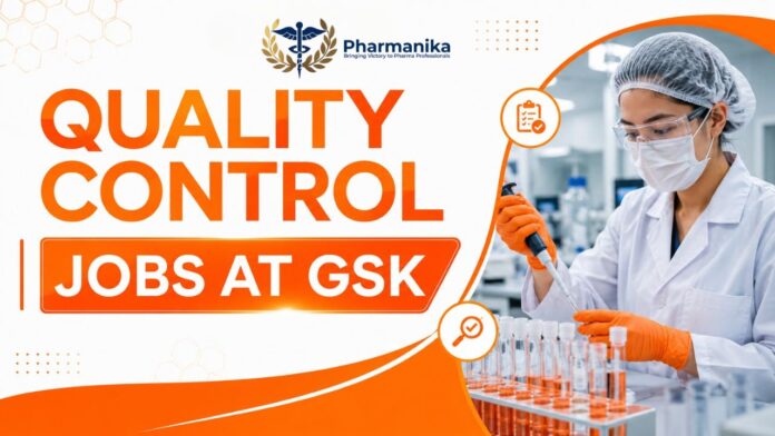 Quality Control Jobs in Nashik. QC Jobs at GSK. Pharmacy Candidates Apply for the HPLC stability analyst Role.