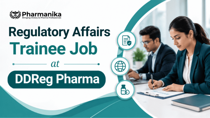 regulatory affairs trainee regulatory affairs trainee
