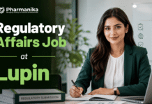 Regulatory Affairs job at Lupin | Pharmacy Graduates Eligible Regulatory Affairs Job at Lupin Careers