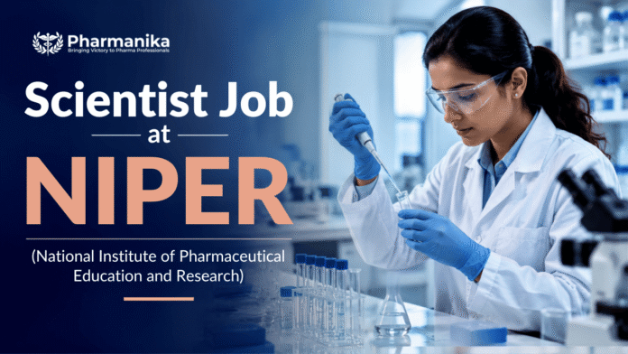 Scientist Job at NIPER Kolkata Recruitment