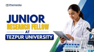 Tezpur University Recruitment 2026 Junior Research Fellow Job for B.Pharm graduates Tezpur University Recruitment 2026 Junior Research Fellow Job for B.Pharm graduates