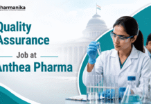 Quality Assurance Job at Anthea Pharma | Walk-in Drive for Pharmacy Graduate Anthea Pharma jobs