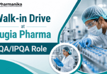 Eugia Hiring Pharmacy Graduates | Walk-in Drive for QA-IPQA Roles Eugia Pharma QA Jobs