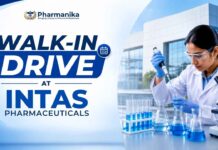 Intas Pharmaceuticals Hiring Pharma Graduates | Walk-in Drive for Multiple Openings Walk-in drive for Quality assurance job at Intas Pharmaceuticals